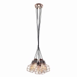 Lampa wisząca Perifo MDM-2272/6 BK+COP Italux - zdjęcie 3